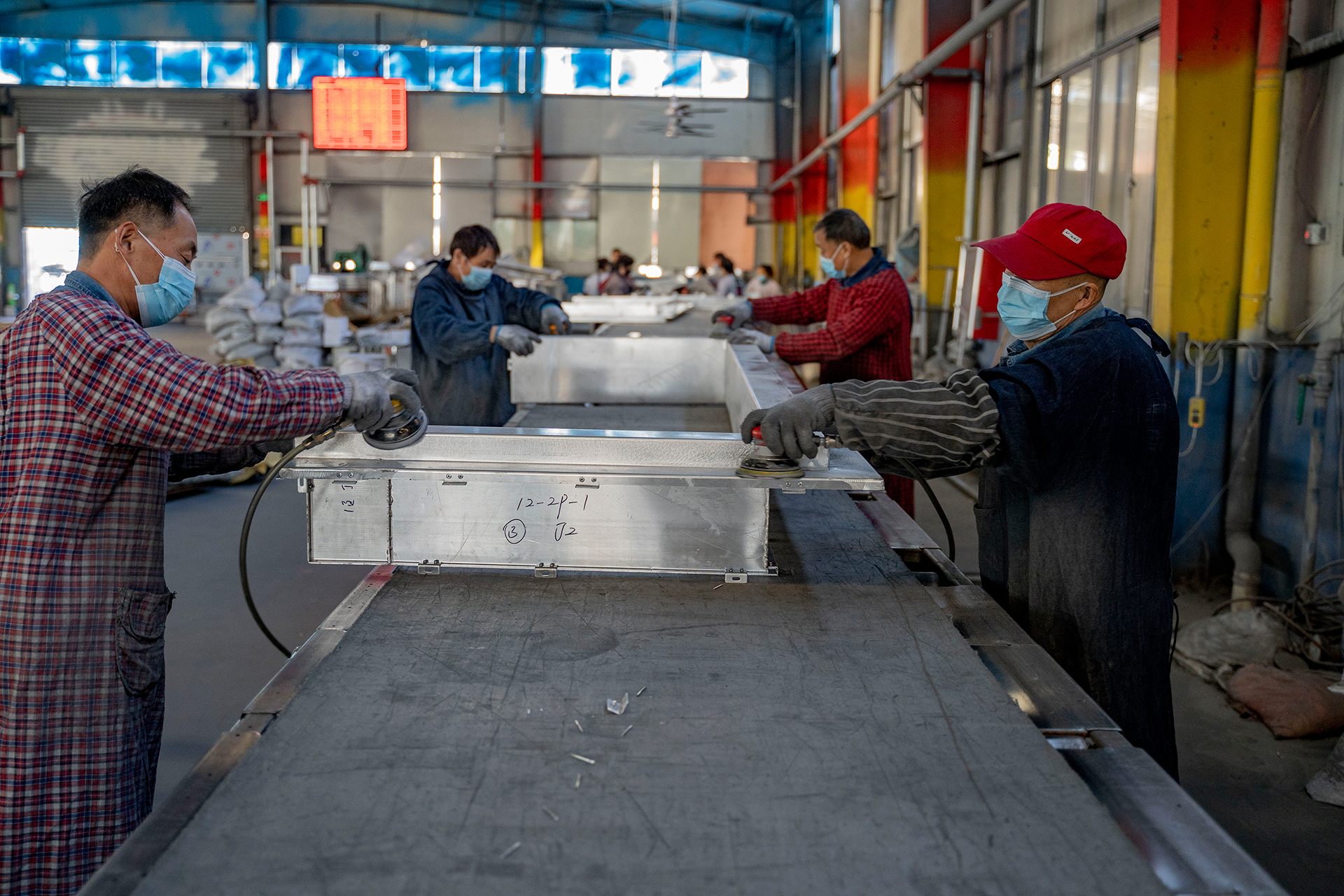 打磨生產(chǎn)線